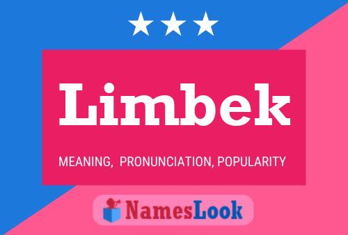 Limbek Name Poster