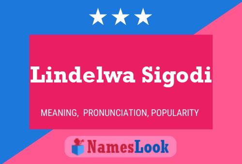 Lindelwa Sigodi Name Poster