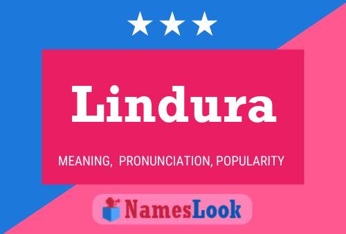 Lindura Name Poster