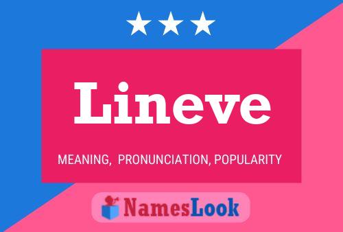 Lineve Name Poster