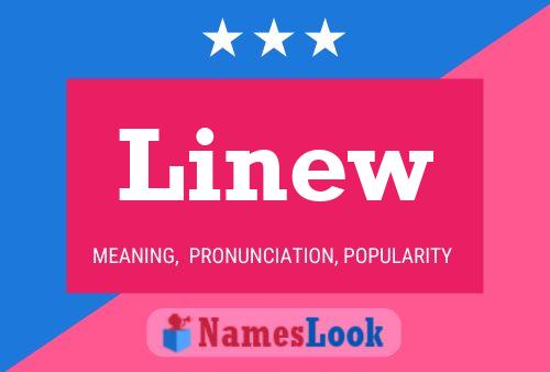 Linew Name Poster