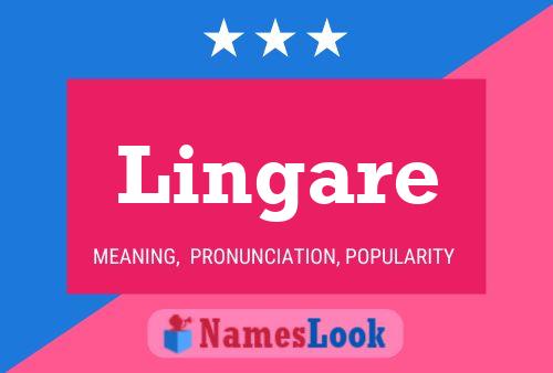 Lingare Name Poster