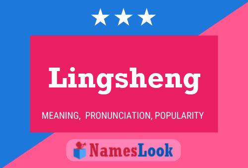 Lingsheng Name Poster