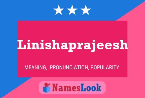 Linishaprajeesh Name Poster