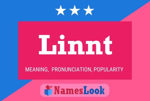 Linnt Name Poster