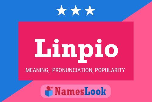 Linpio Name Poster