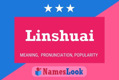 Linshuai Name Poster