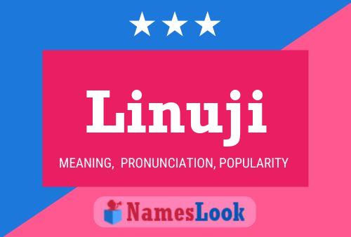 Linuji Name Poster