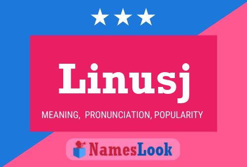 Linusj Name Poster