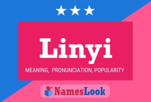 Linyi Name Poster