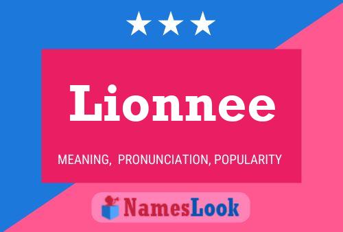 Lionnee Name Poster