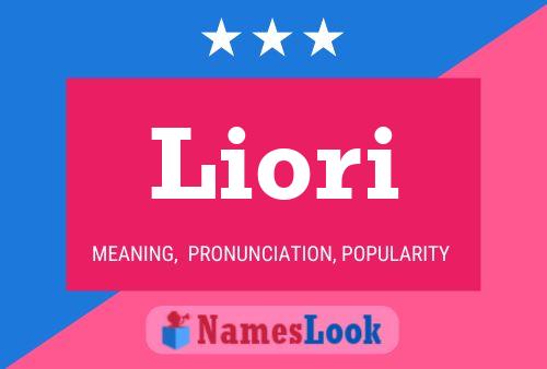 Liori Name Poster