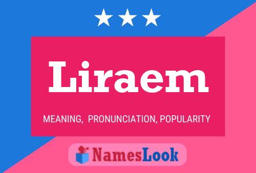 Liraem Name Poster