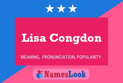 Lisa Congdon Name Poster