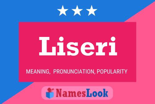 Liseri Name Poster