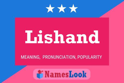 Lishand Name Poster