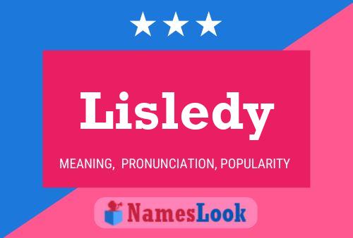 Lisledy Name Poster