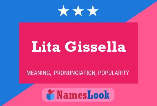 Lita Gissella Name Poster