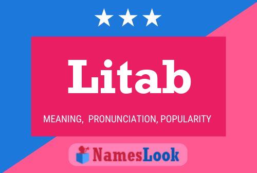 Litab Name Poster