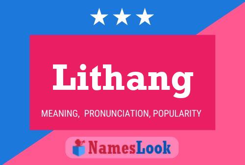 Lithang Name Poster