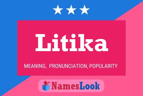 Litika Name Poster