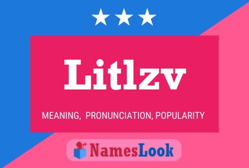 Litlzv Name Poster