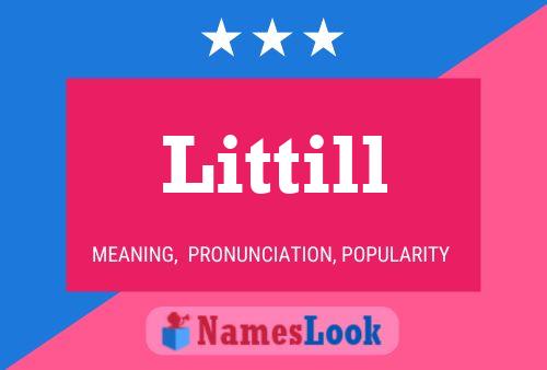 Littill Name Poster