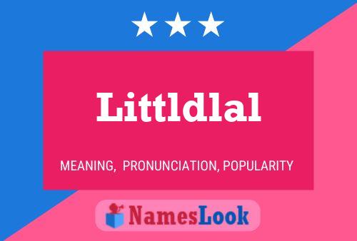 Littldlal Name Poster