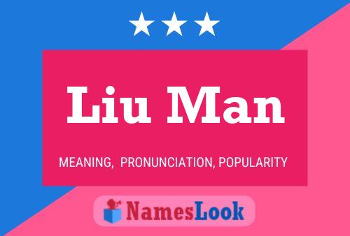 Liu Man Name Poster