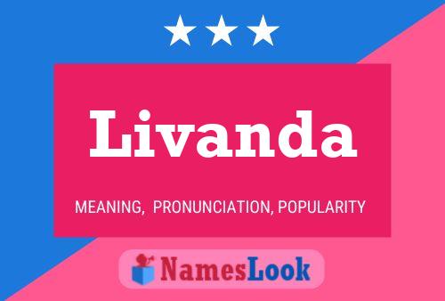 Livanda Name Poster