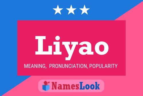 Liyao Name Poster