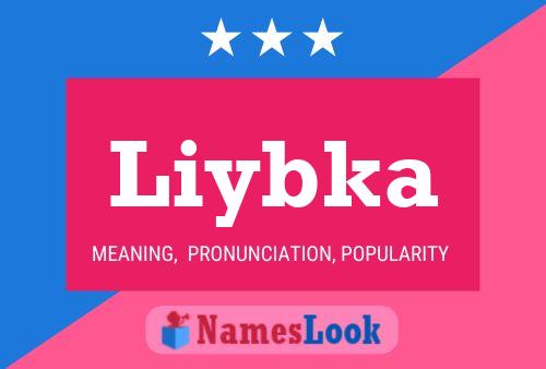 Liybka Name Poster