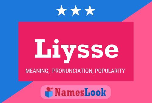 Liysse Name Poster