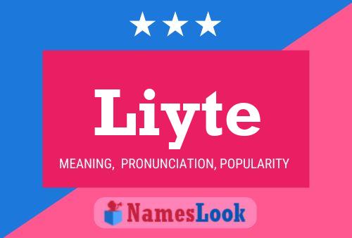 Liyte Name Poster