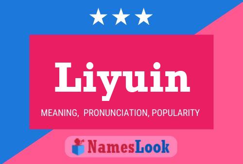 Liyuin Name Poster