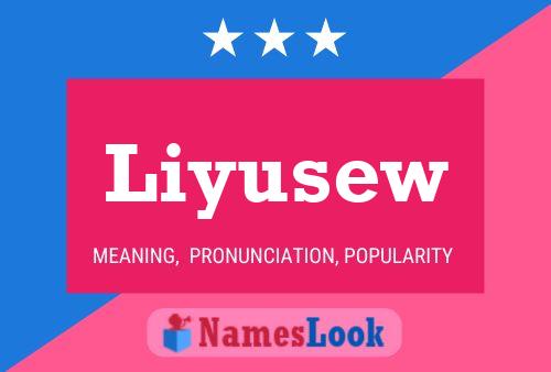 Liyusew Name Poster