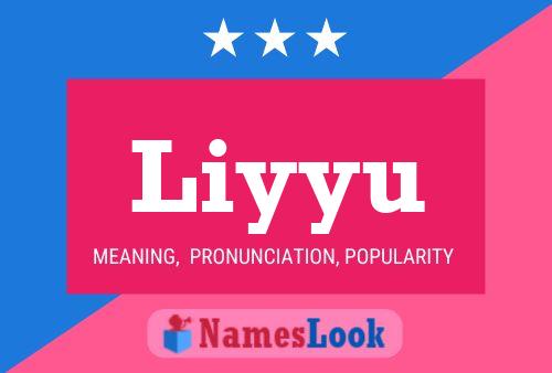 Liyyu Name Poster