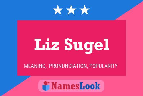 Liz Sugel Name Poster