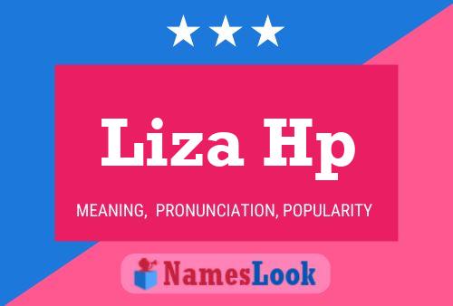 Liza Hp Name Poster