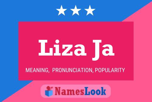 Liza Ja Name Poster