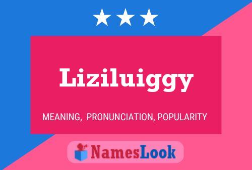 Liziluiggy Name Poster