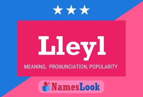 Lleyl Name Poster