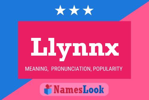 Llynnx Name Poster