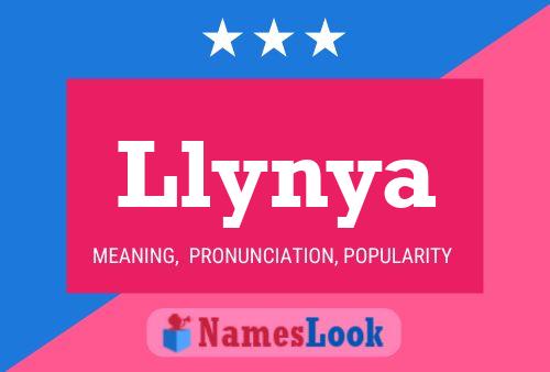 Llynya Name Poster