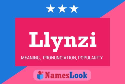 Llynzi Name Poster