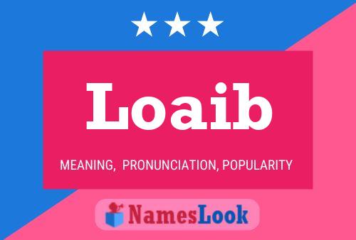 Loaib Name Poster