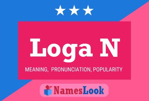 Loga N Name Poster