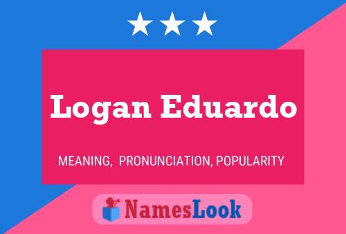 Logan Eduardo Name Poster