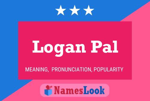 Logan Pal Name Poster