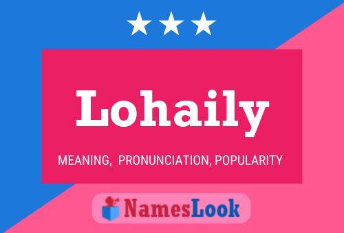 Lohaily Name Poster